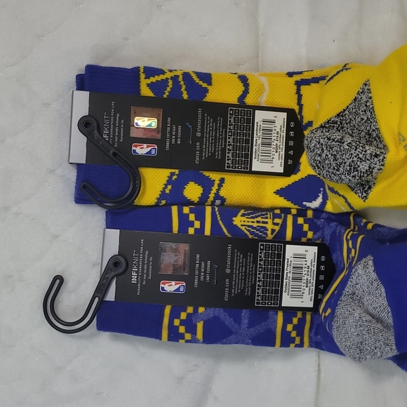 Golden State Warriors Stance Socks lot of 2 - Picture 11 of 12